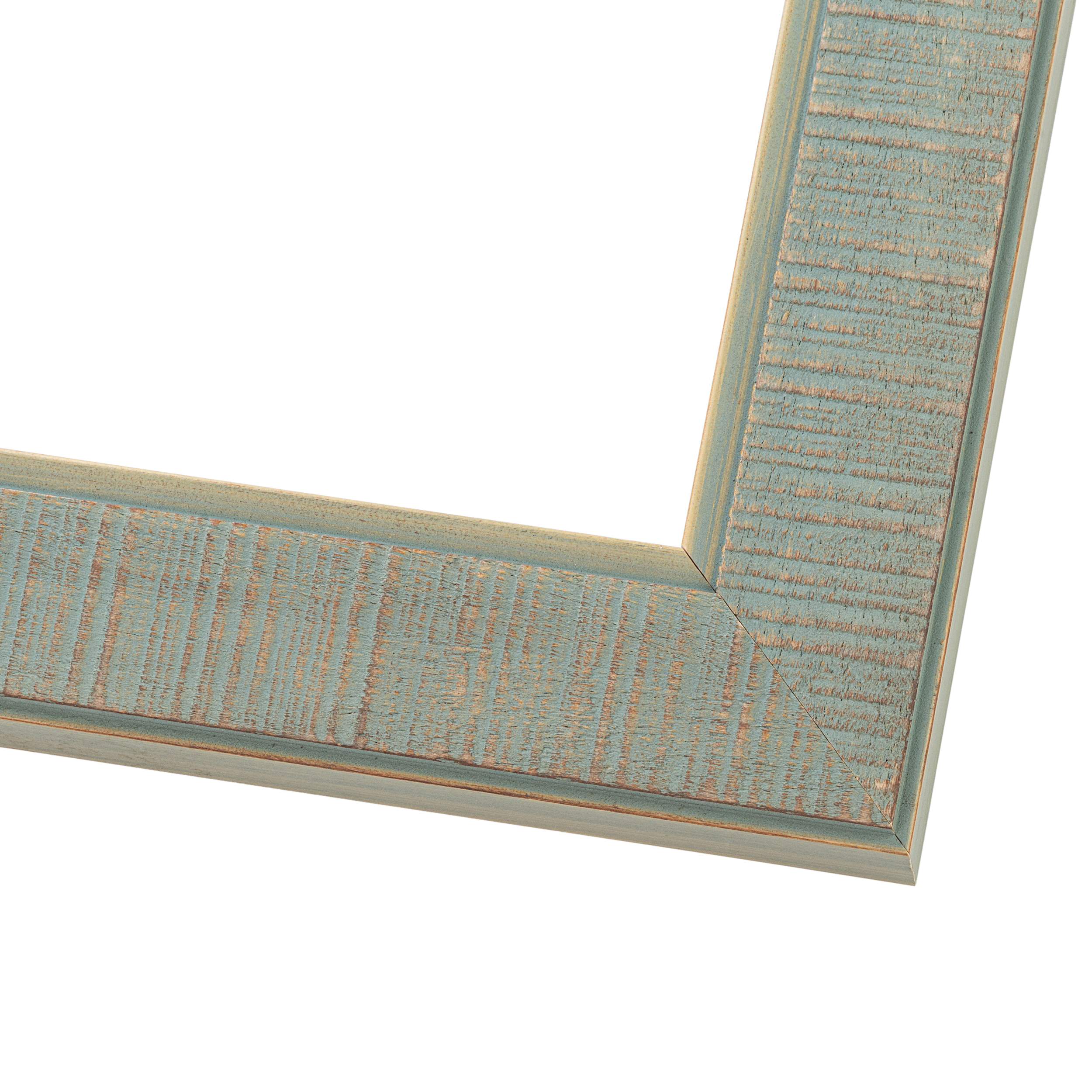 Sculpted Blue Frame – UV Acrylic, Backing Board, Hanging Hardware Included