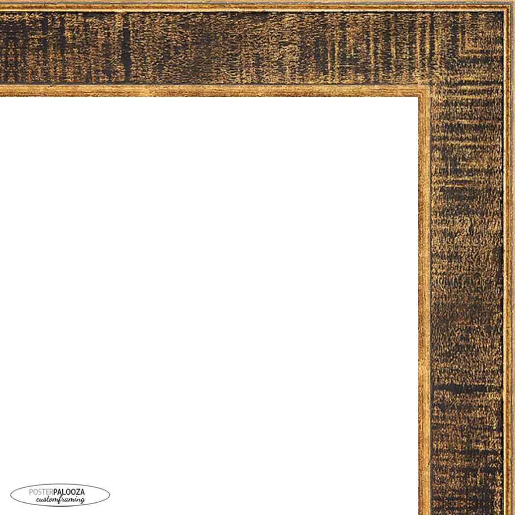 Square Sculpted Black Picture Frame - UV Acrylic, Backing, Hanging Hardware - Picture 14 of 179