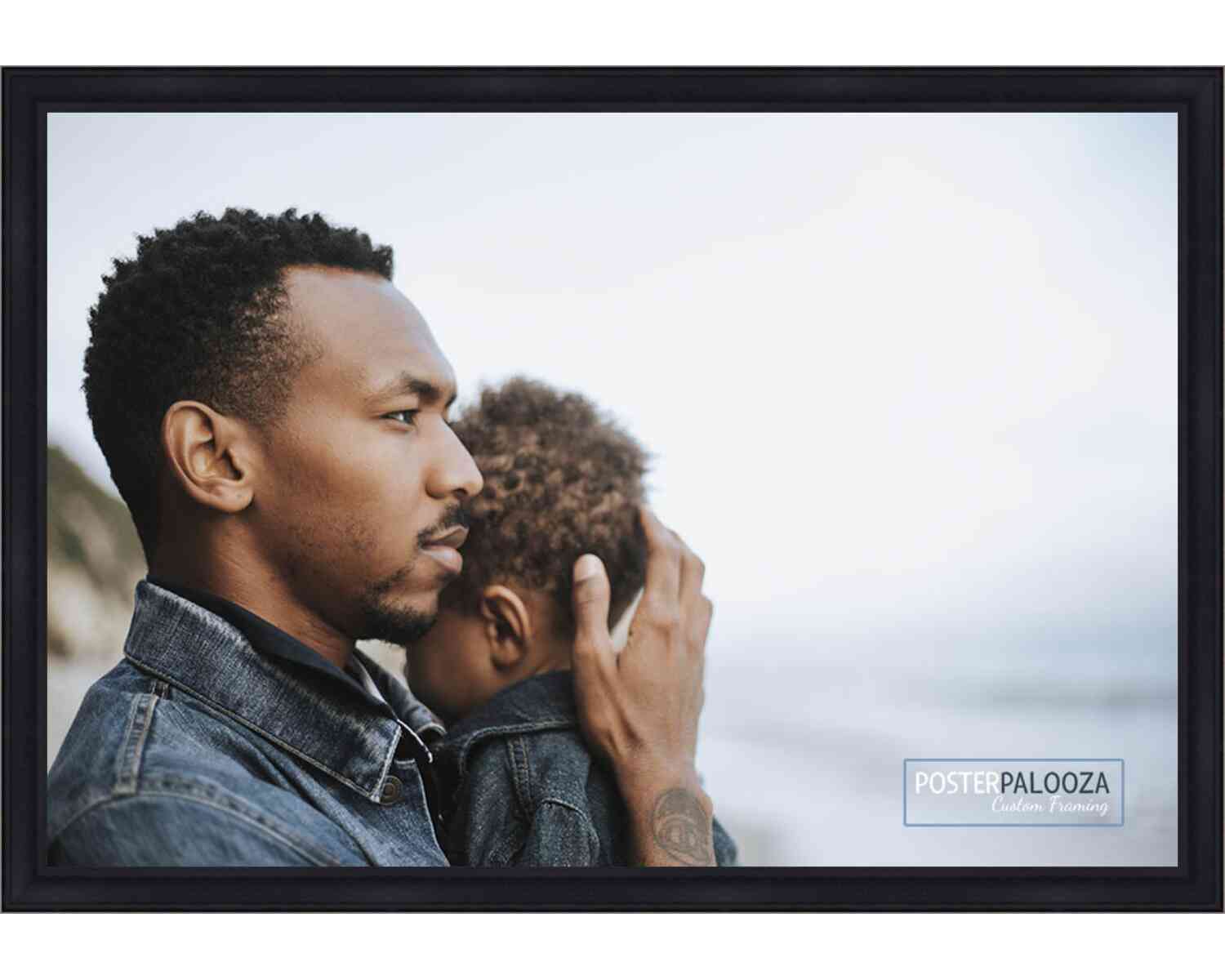 Classic Modern Black Frame - UV Acrylic, Backing Board, Hardware Included - Picture 123 of 216