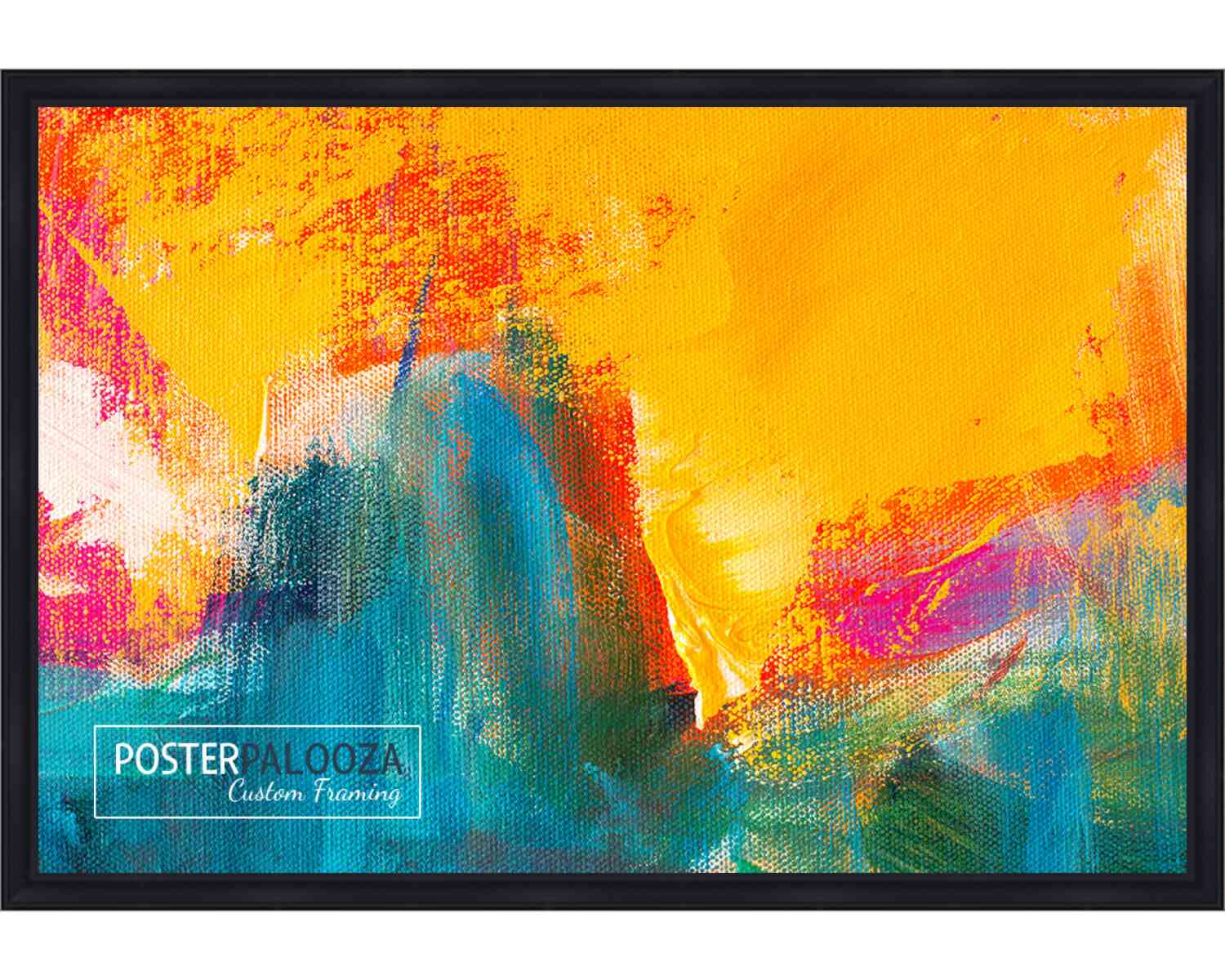 Classic Modern Black Frame - UV Acrylic, Backing Board, Hardware Included - Picture 126 of 216