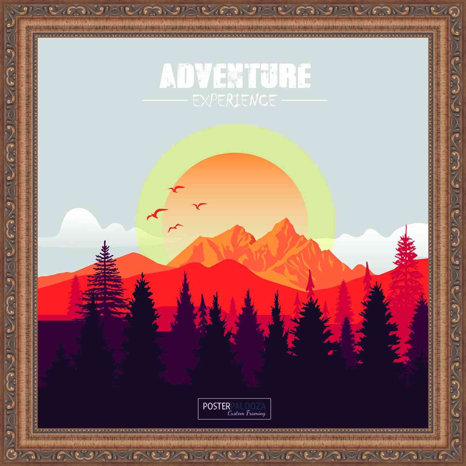 16x16 Museum-Quality Picture Frame, UV Acrylic, Backing, Available in 4 Finishes - Picture 21 of 36