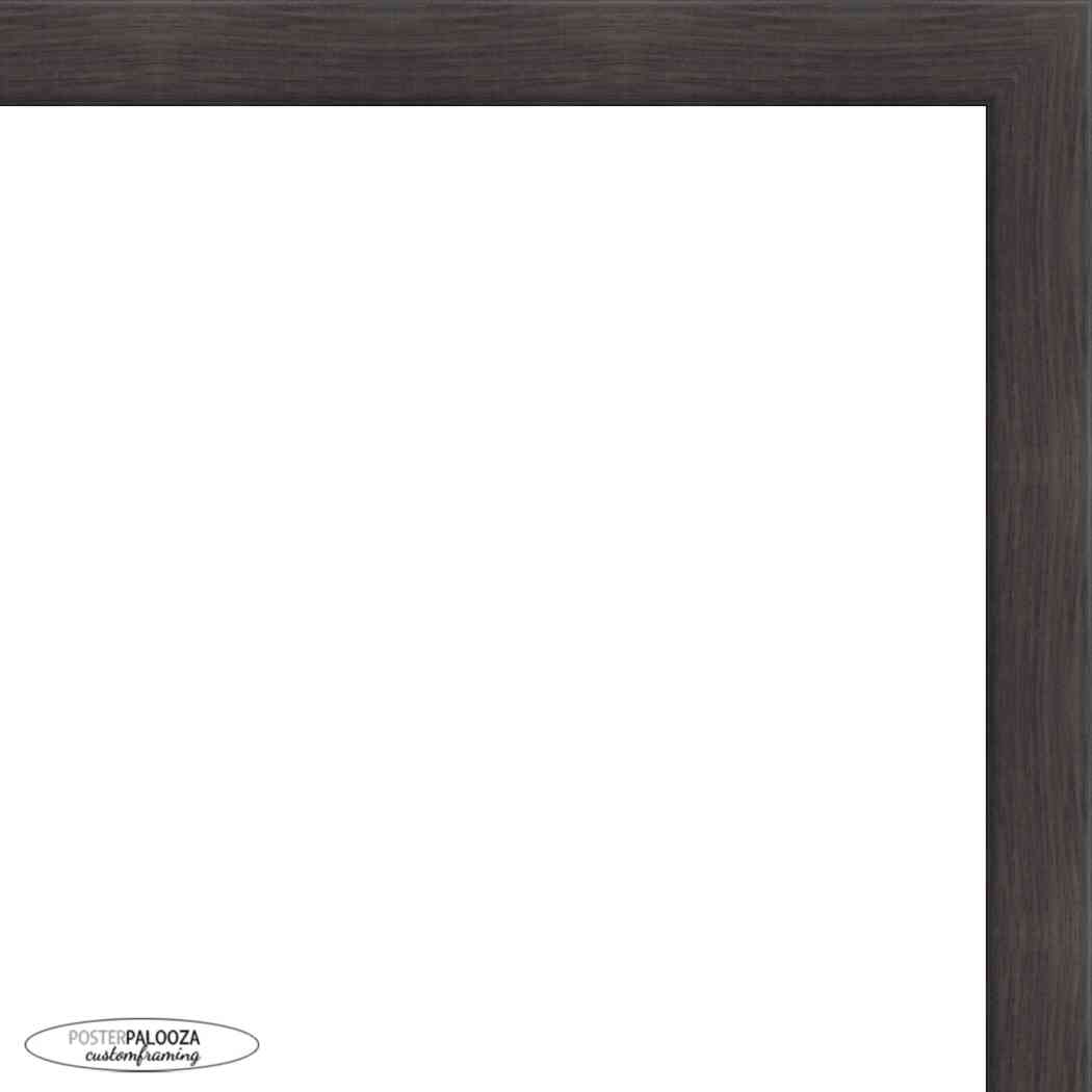 Panoramic Minimalist Grey Picture Frame – UV Acrylic, Backing, Hanging Hardware