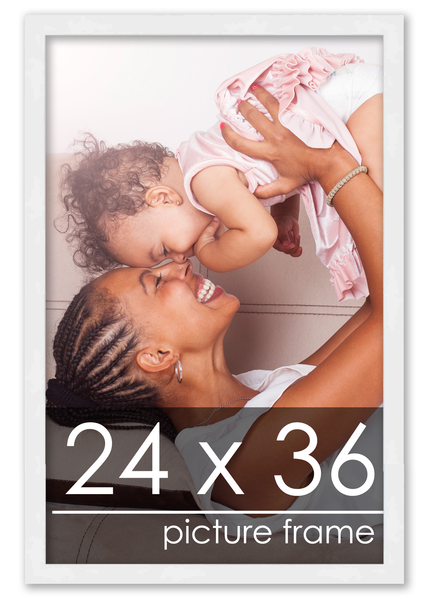 24x36 Solid Wood Picture Frame with UV Acrylic, Available in 6 Finishes - Imagen 51 de 58