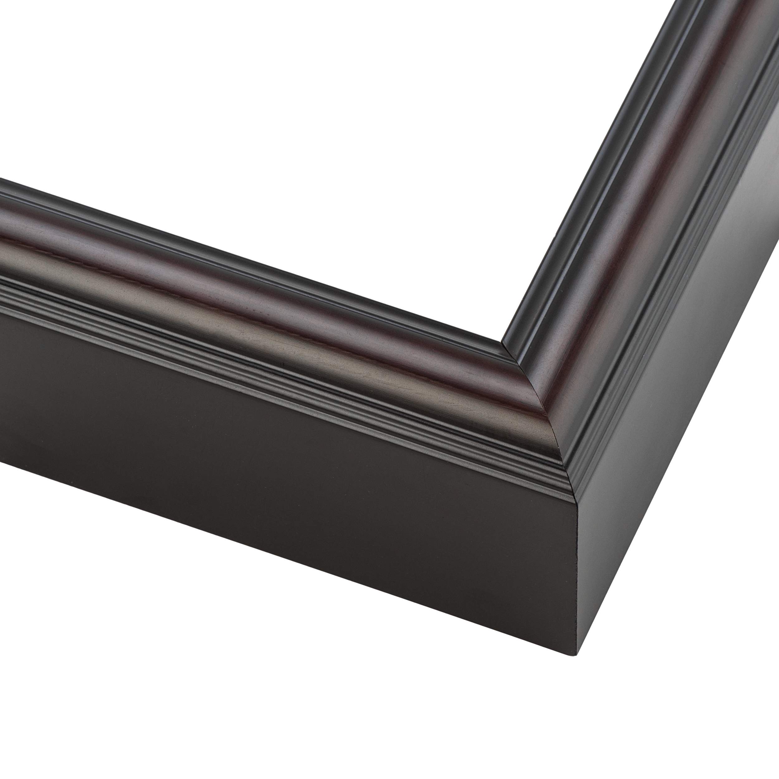 Panoramic Shadow Box 1.75″ Deep Brown Frame – UV Acrylic, Backing, Hardware