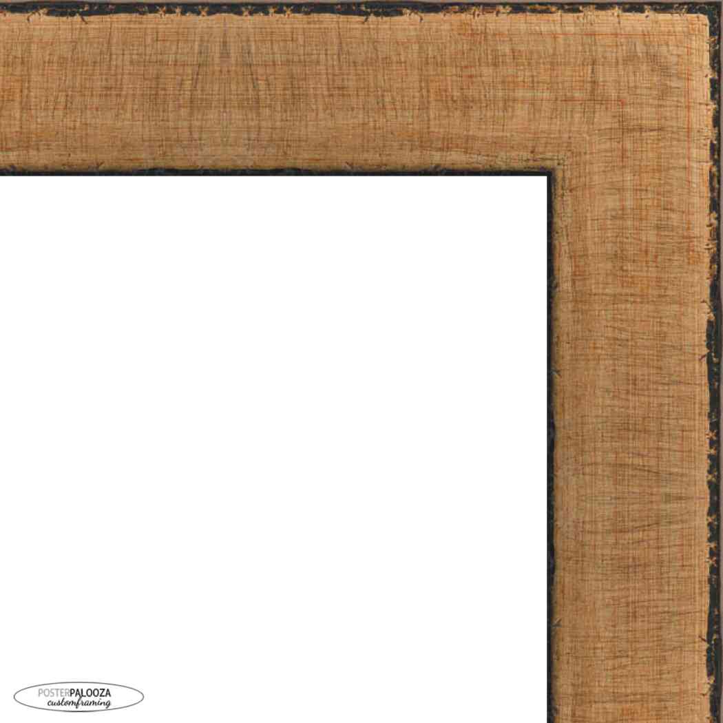 Verzierter goldener Bilderrahmen - UV Acryl, Unterlage, hängende Hardware - Bild 9 von 71