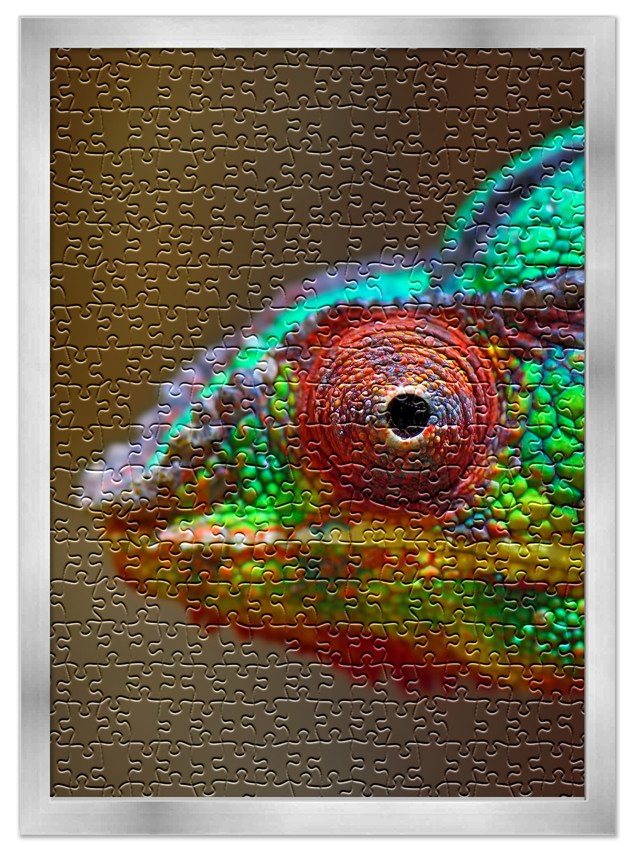 Silver Wood Puzzle Frame Kit - Glue Sheets, UV Acrylic - Available in 20 Sizes - Imagen 38 de 198
