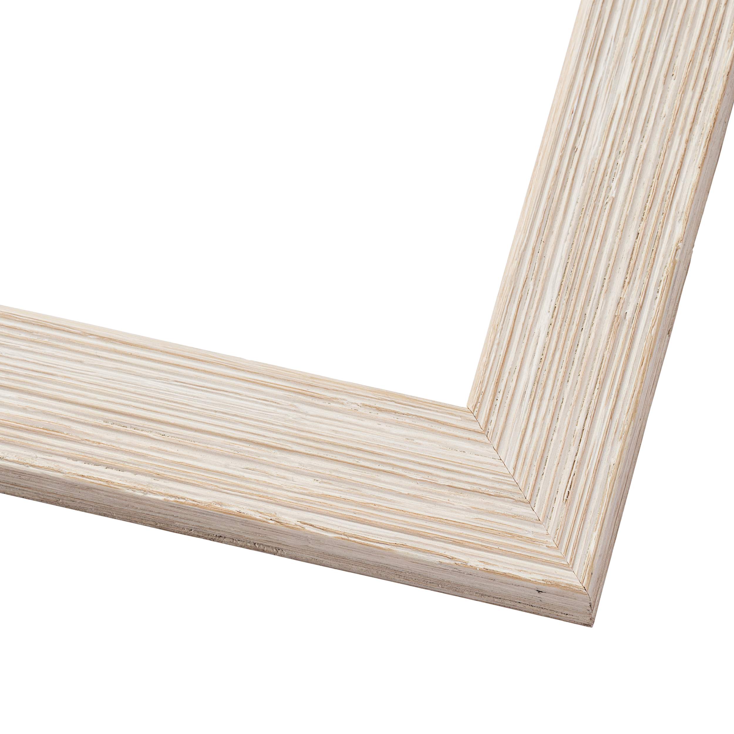 30x36 Frame White Barnwood Picture Frame Photo Frame UV Acrylic, Acid Free - Picture 3 of 9