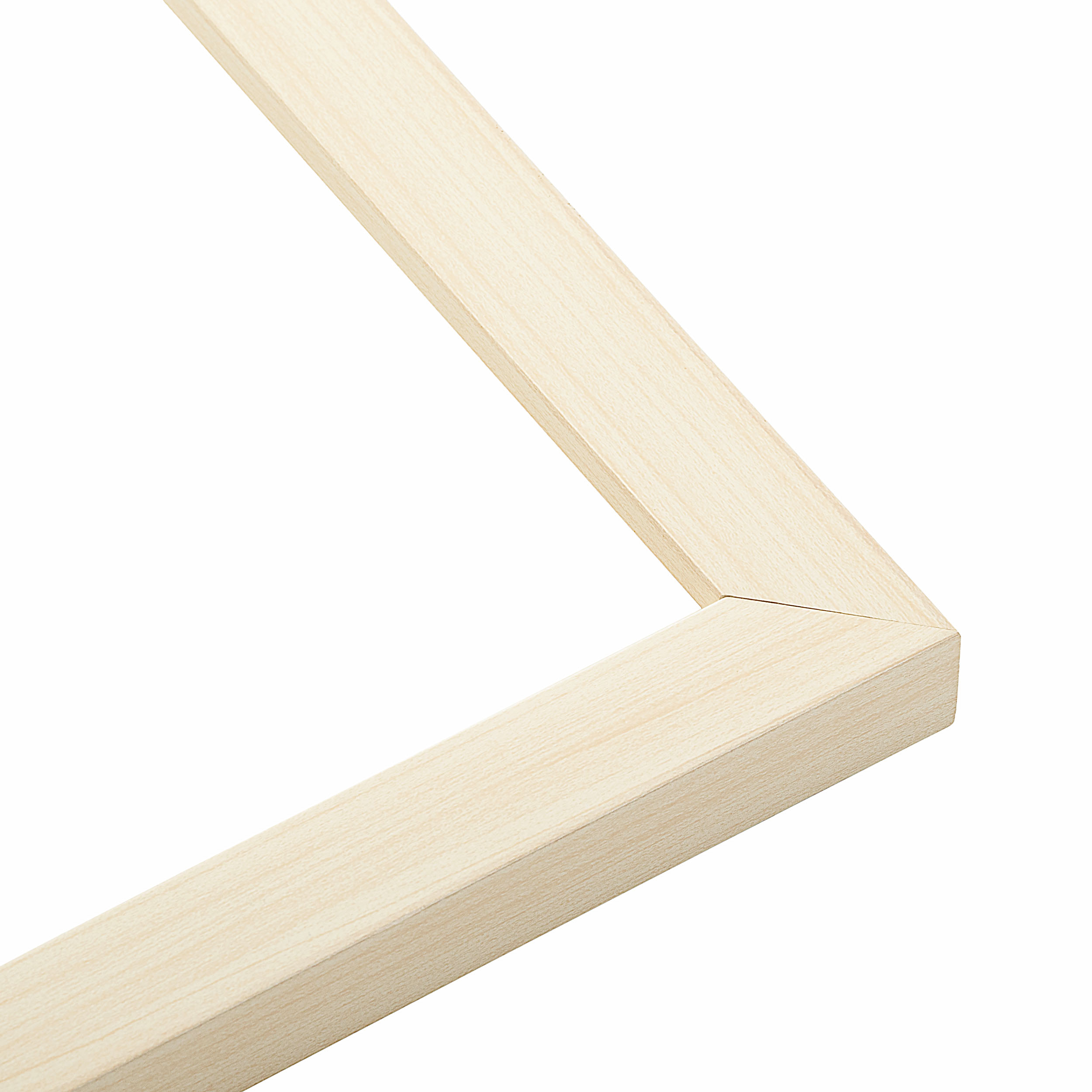 30x40 Frame White Wash Solid Wood Picture Frame | 0.75 Inch Moulding Width | Inc - Picture 4 of 9