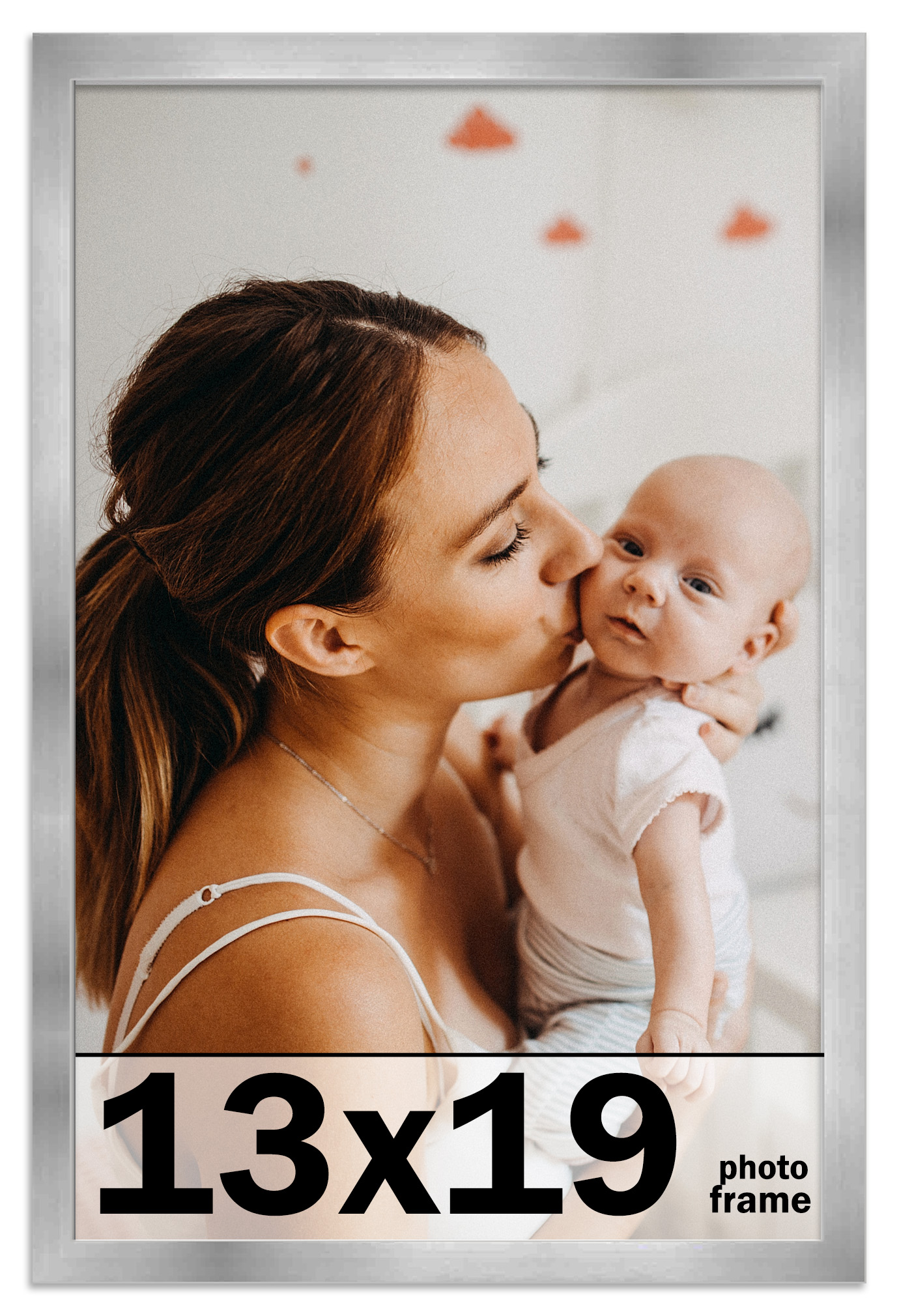 13x19 Frame Stainless Steel Silver Picture Frame Photo Frame UV Acrylic