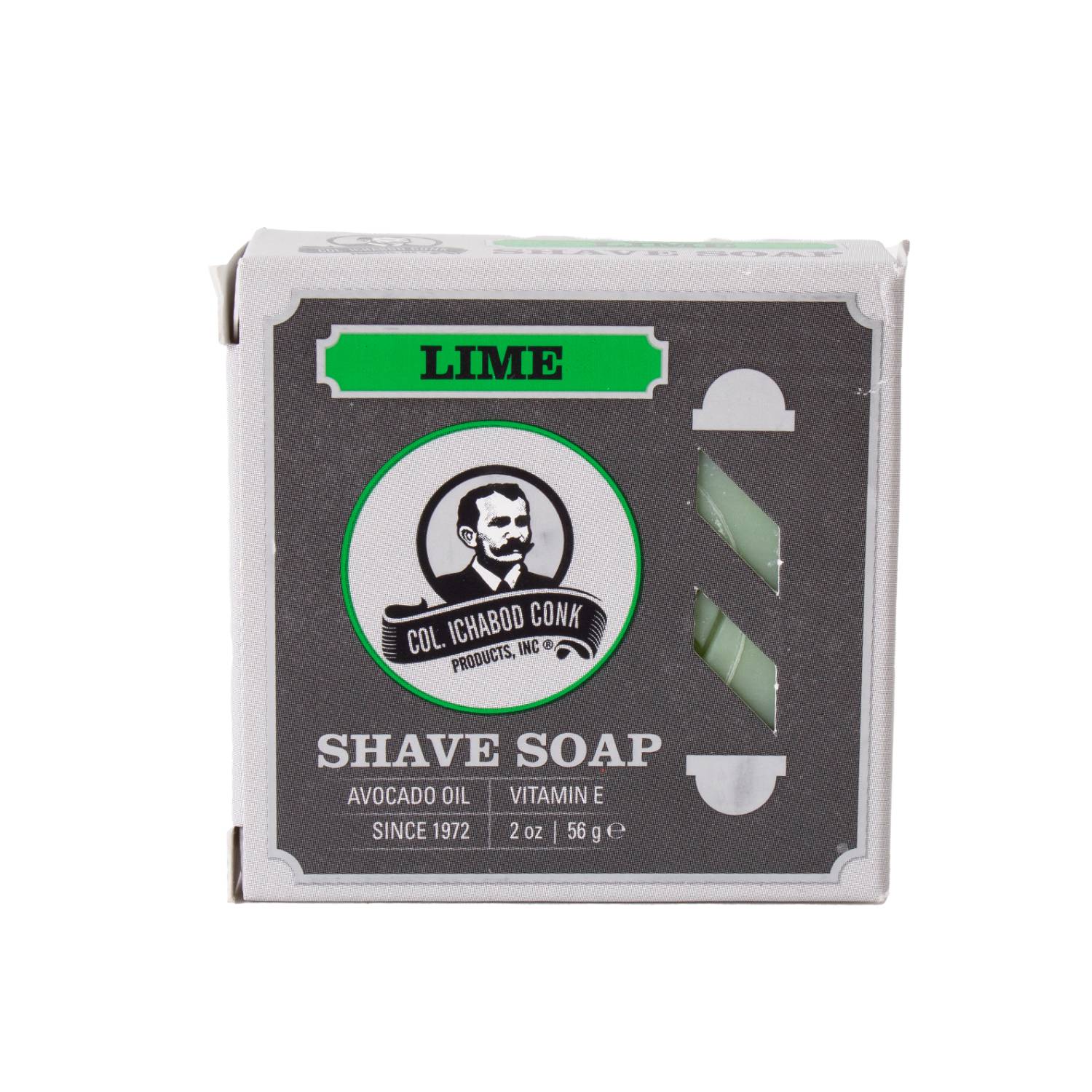 Col Conk Lime Shaving Soap - Traditional Glycerine Lime Scen