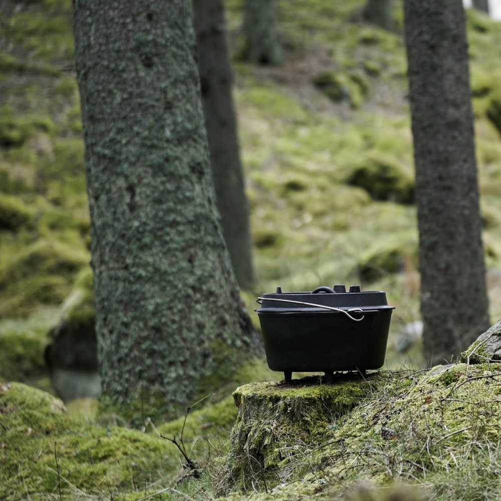 Petromax Gusseisen Dutch Oven für Lagerfeuer oder Hausküche, vorgewürzt, 3 Beine - Bild 20 von 49