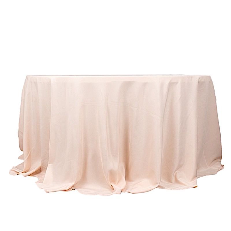 6 pcs 132" Round Premium Polyester Tablecloths Wedding Party Table Linens SALE - Picture 18 of 100