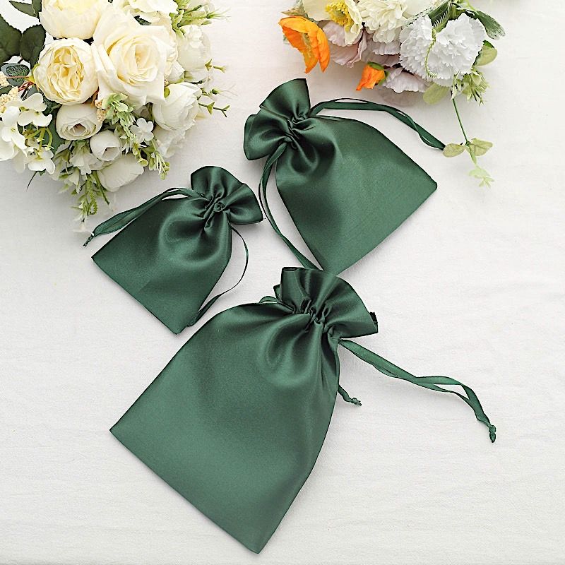 6x9" SATIN BAGS with Pull String Wedding Party Gift Favors Pouches Wholesale - Picture 51 of 81