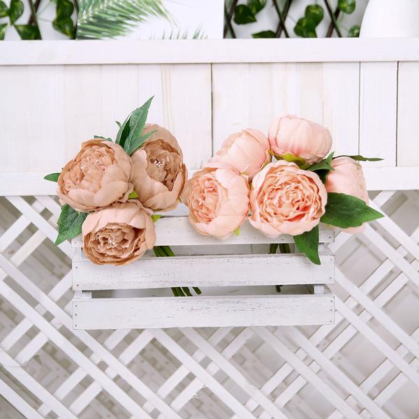 10" Silk Artificial Peony Flowers Wedding Centerpieces Arrangements Bouquets - Picture 43 of 60