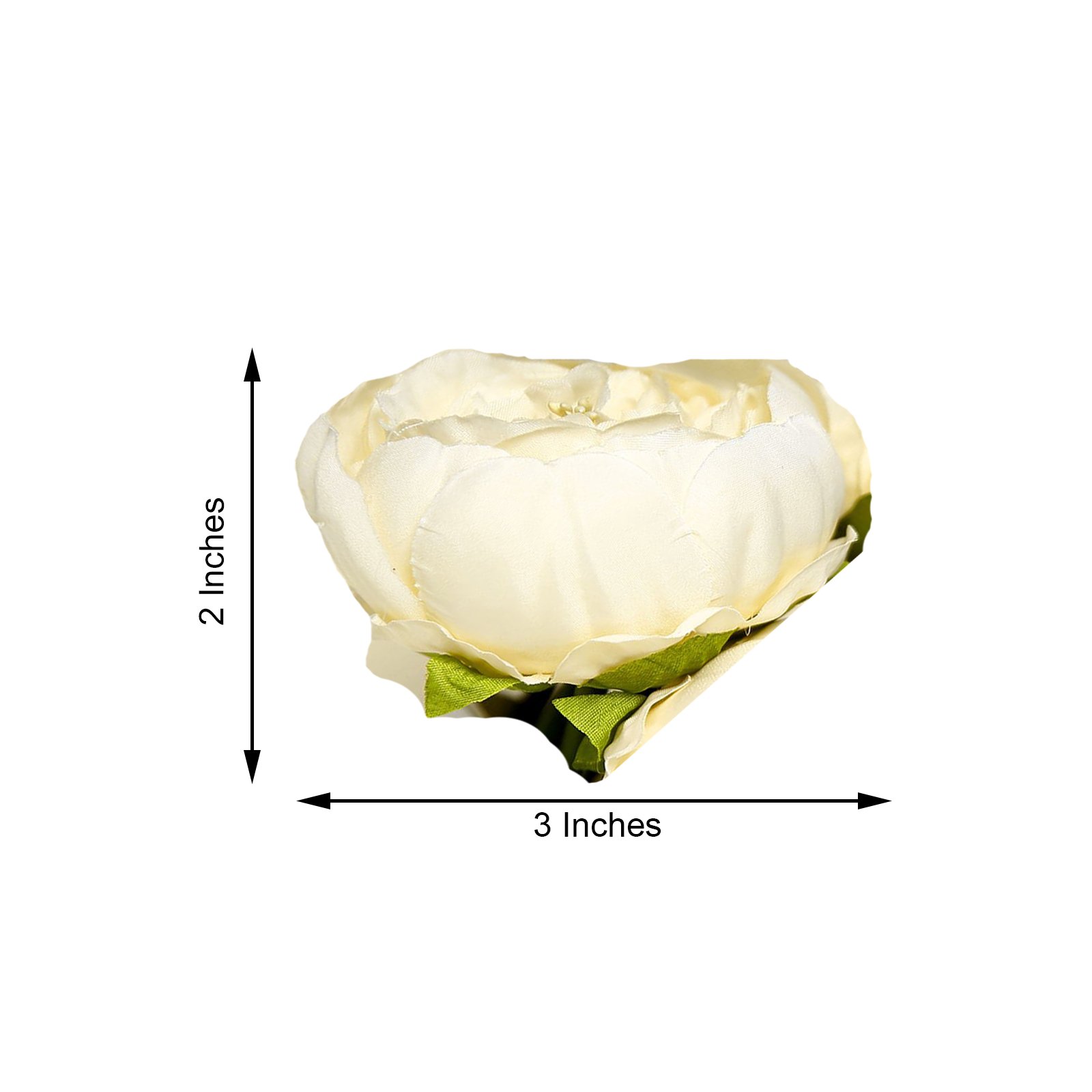 10 pcs 3-Inch Artificial Faux SILK PEONY FLOWER Heads Wedding Party Supplies - Picture 6 of 54