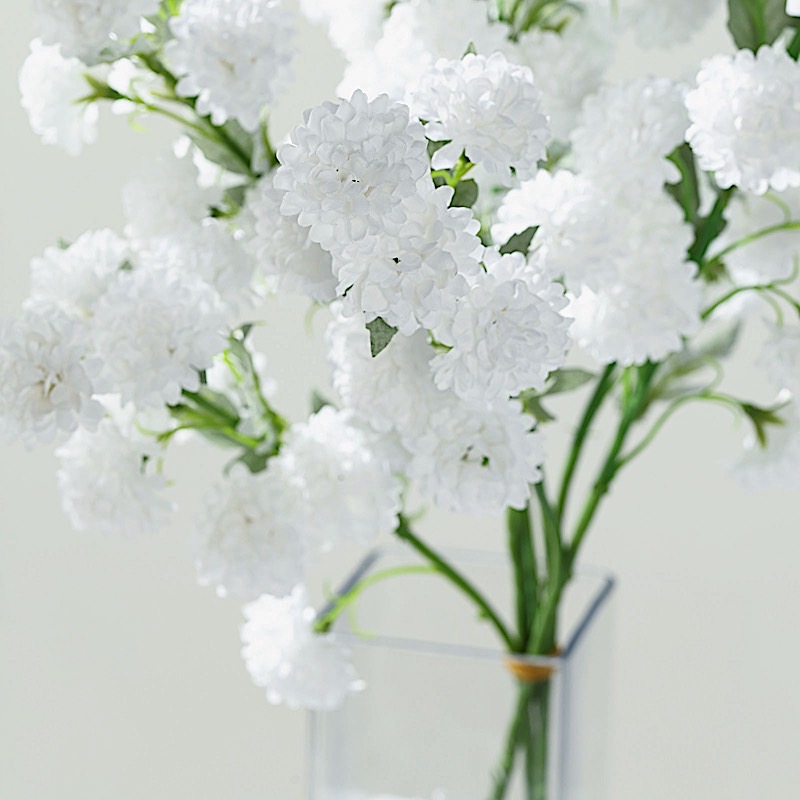33" tall 2 Silk Chrysanthemum Mums Bushes Wedding Party Events Home Decorations - Picture 21 of 26