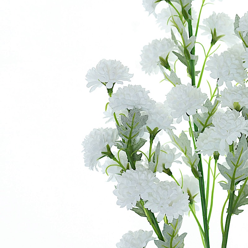 33" tall 2 Silk Chrysanthemum Mums Bushes Wedding Party Events Home Decorations - Picture 22 of 26