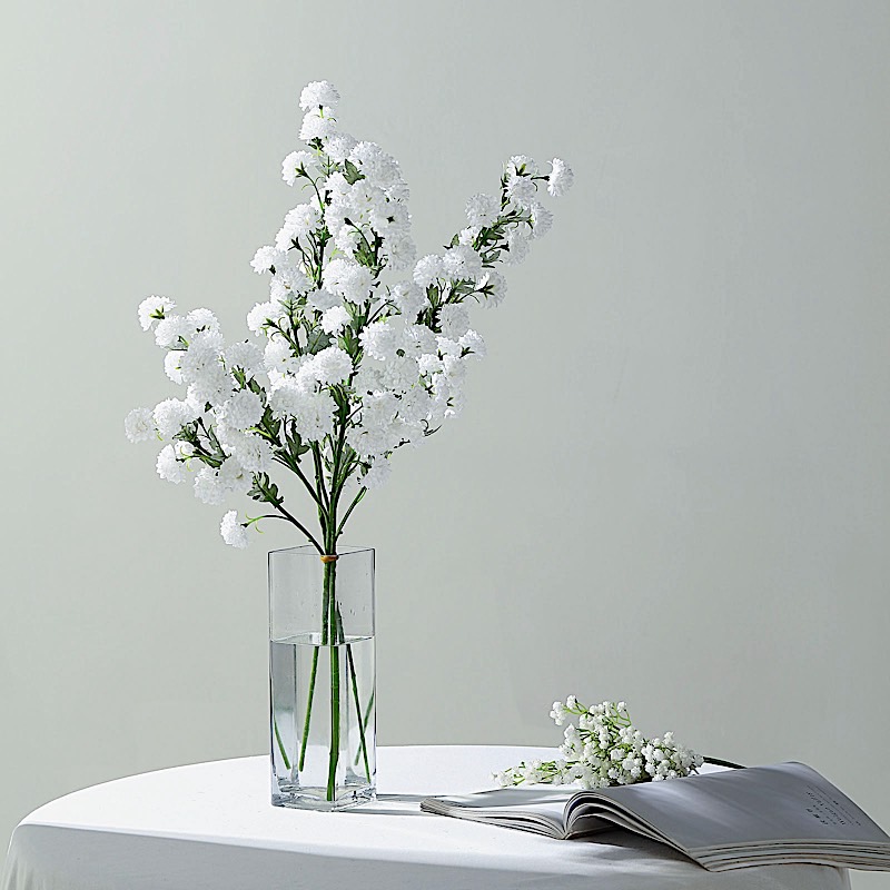 33" tall 2 Silk Chrysanthemum Mums Bushes Wedding Party Events Home Decorations - Picture 26 of 26