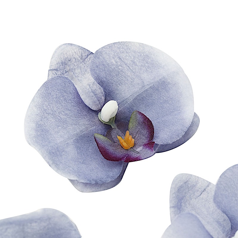 20 pcs 4" Faux Silk Orchid Flower Heads Wedding Party Events Home Decorations - Picture 3 of 50
