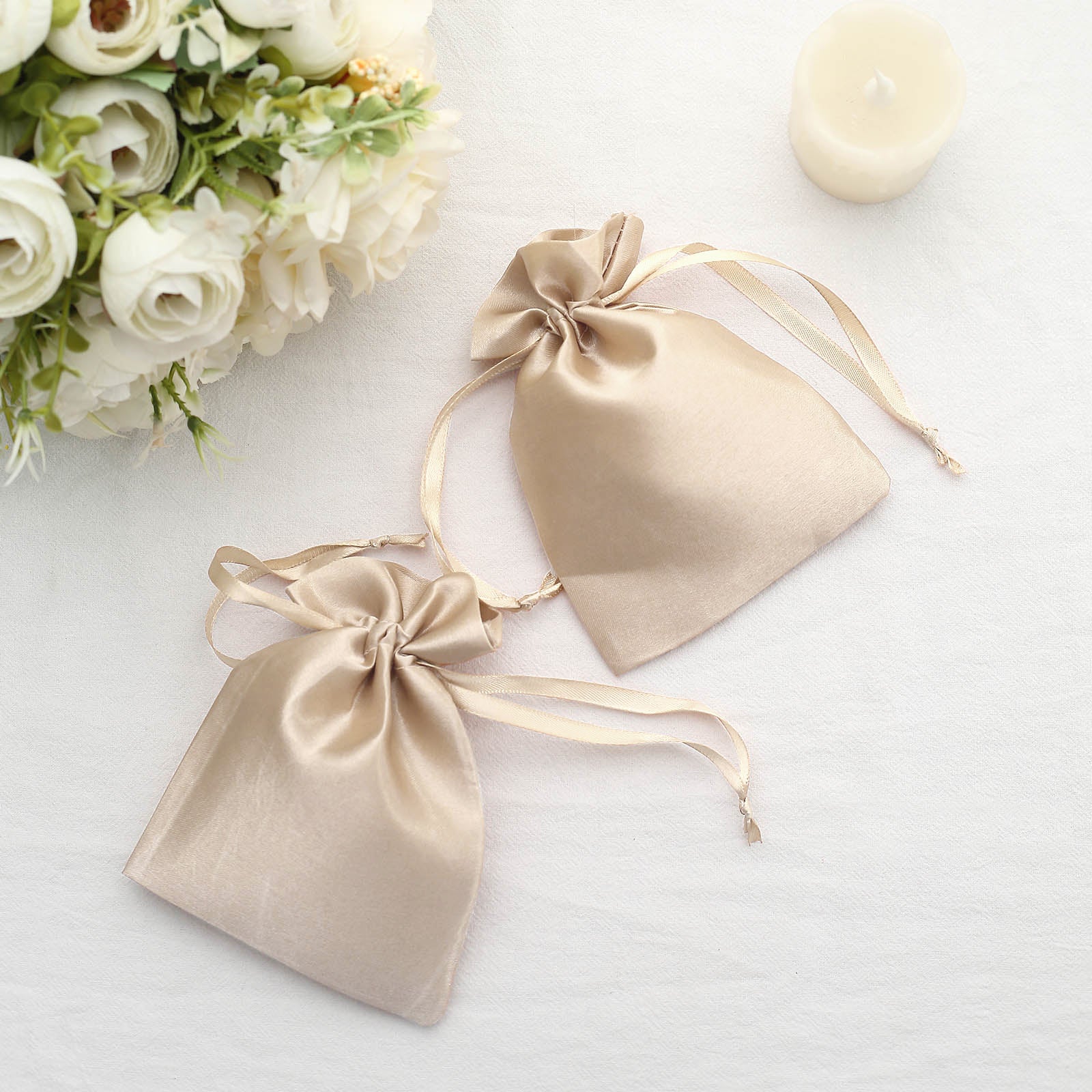 60 pcs 4x6" SATIN FAVOR BAGS Wedding Party Reception Gift Favors Bulk WHOLESALE - Picture 16 of 124