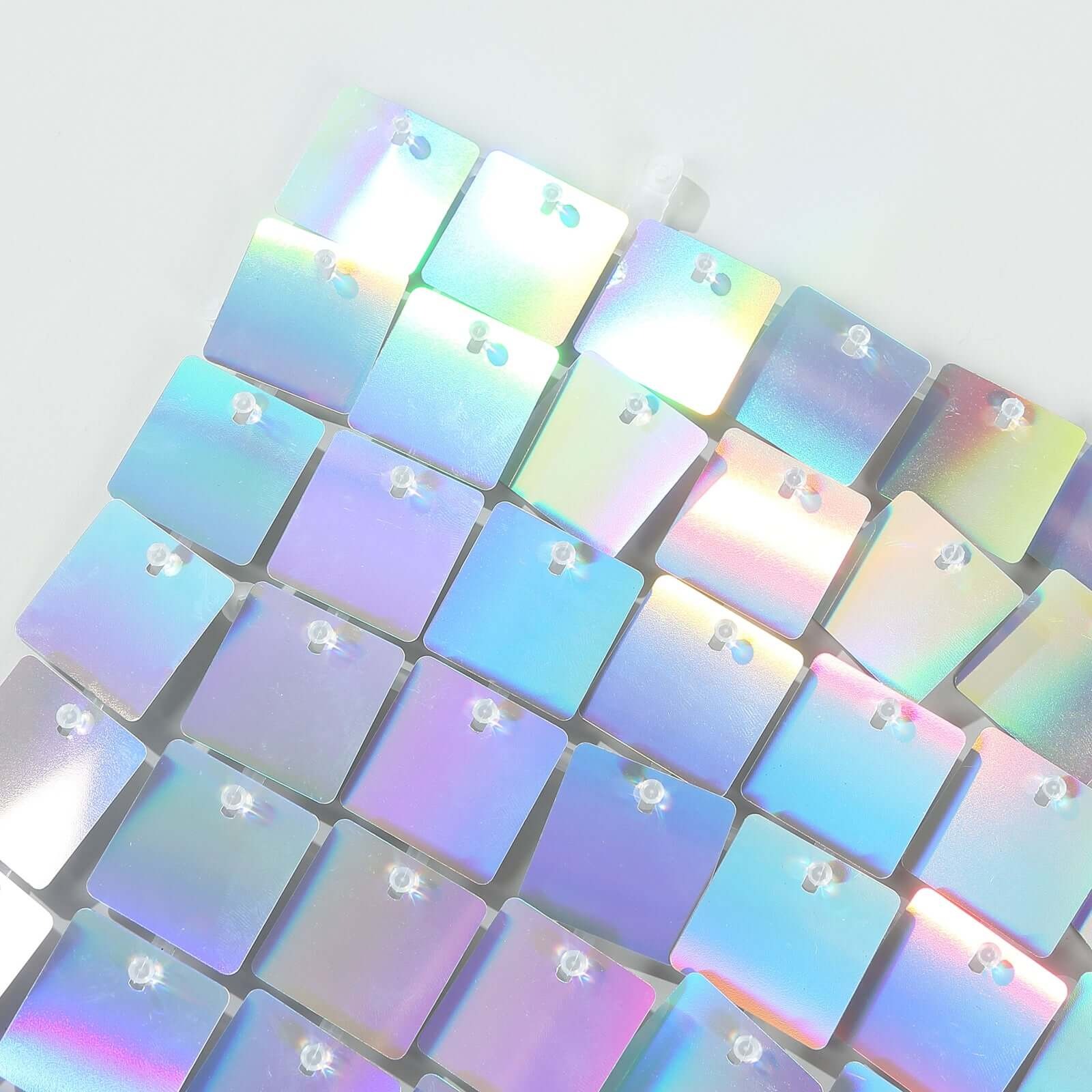 24 Square Sequin Shimmer Wall Photo Backdrop Panels Party Events Decorations - Picture 16 of 17
