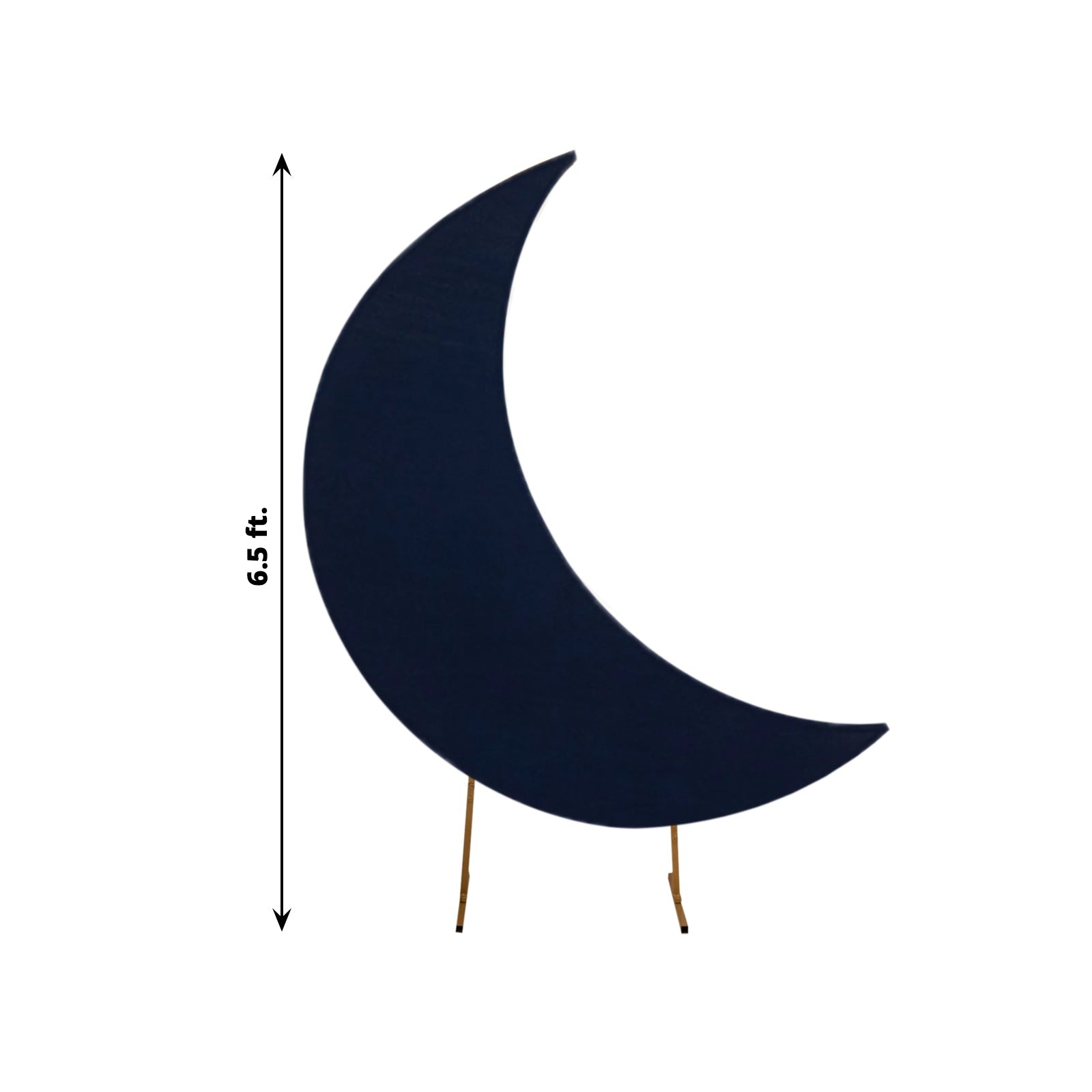 6.5 ft Spandex Crescent Moon Wedding Arch Cover Party Events Decorations - Picture 13 of 25