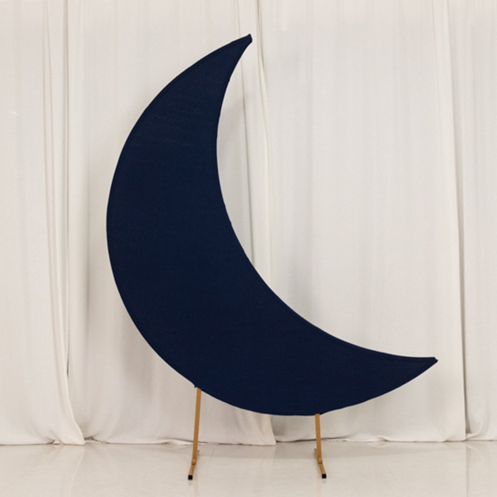 6.5 ft Spandex Crescent Moon Wedding Arch Cover Party Events Decorations - Picture 10 of 25