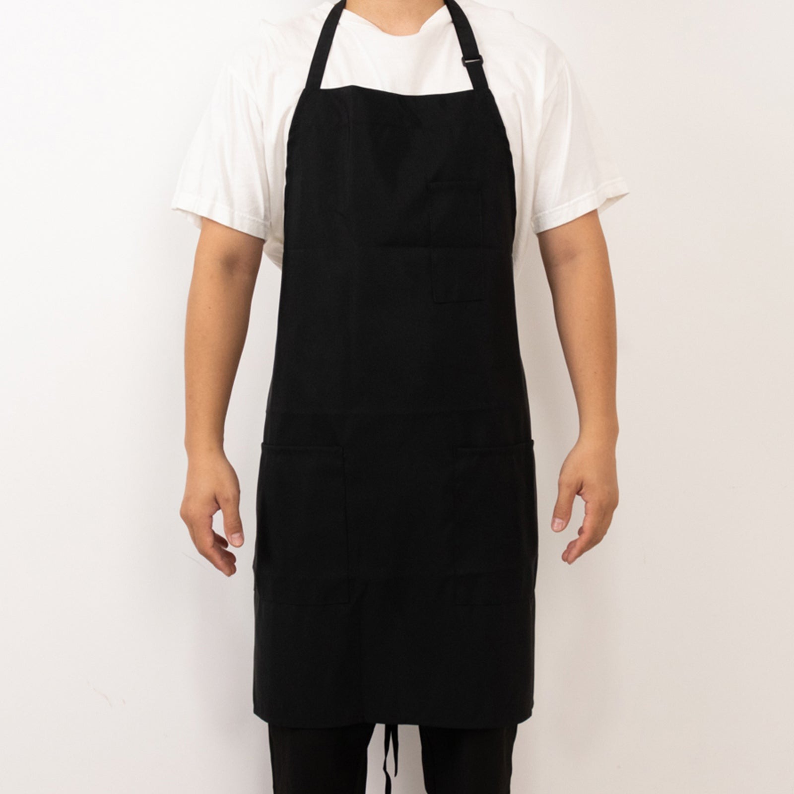 Premium Polyester Kitchen Chef Apron Adjustable Neck and Long Ties Home