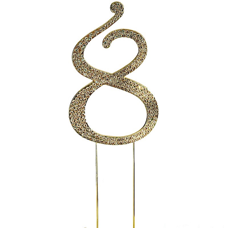 4,5" groß Strass TORTENAUFLEGER Hochzeit Party Dekoration Zubehör im Angebot - Bild 25 von 74