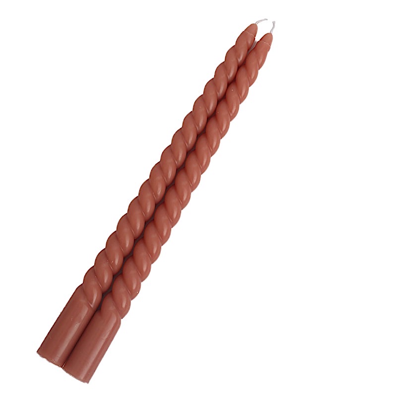 12 Unscented 11 in Long Spiral Premium Wax Taper CANDLES Party Home Decorations - Picture 40 of 82