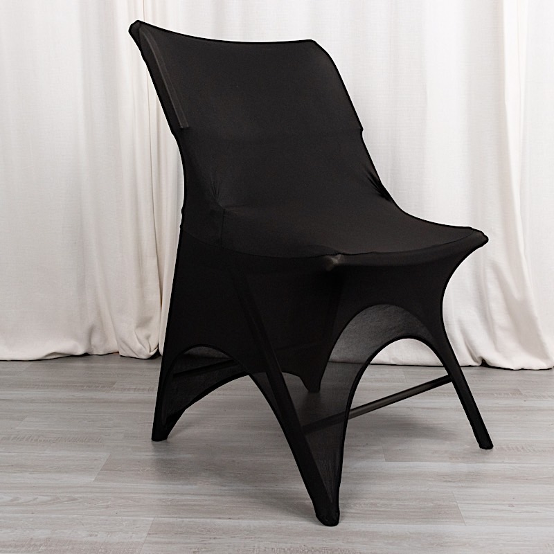 Fitted 3 Way Open Arch Premium Spandex Folding Chair Cover Party Decorations