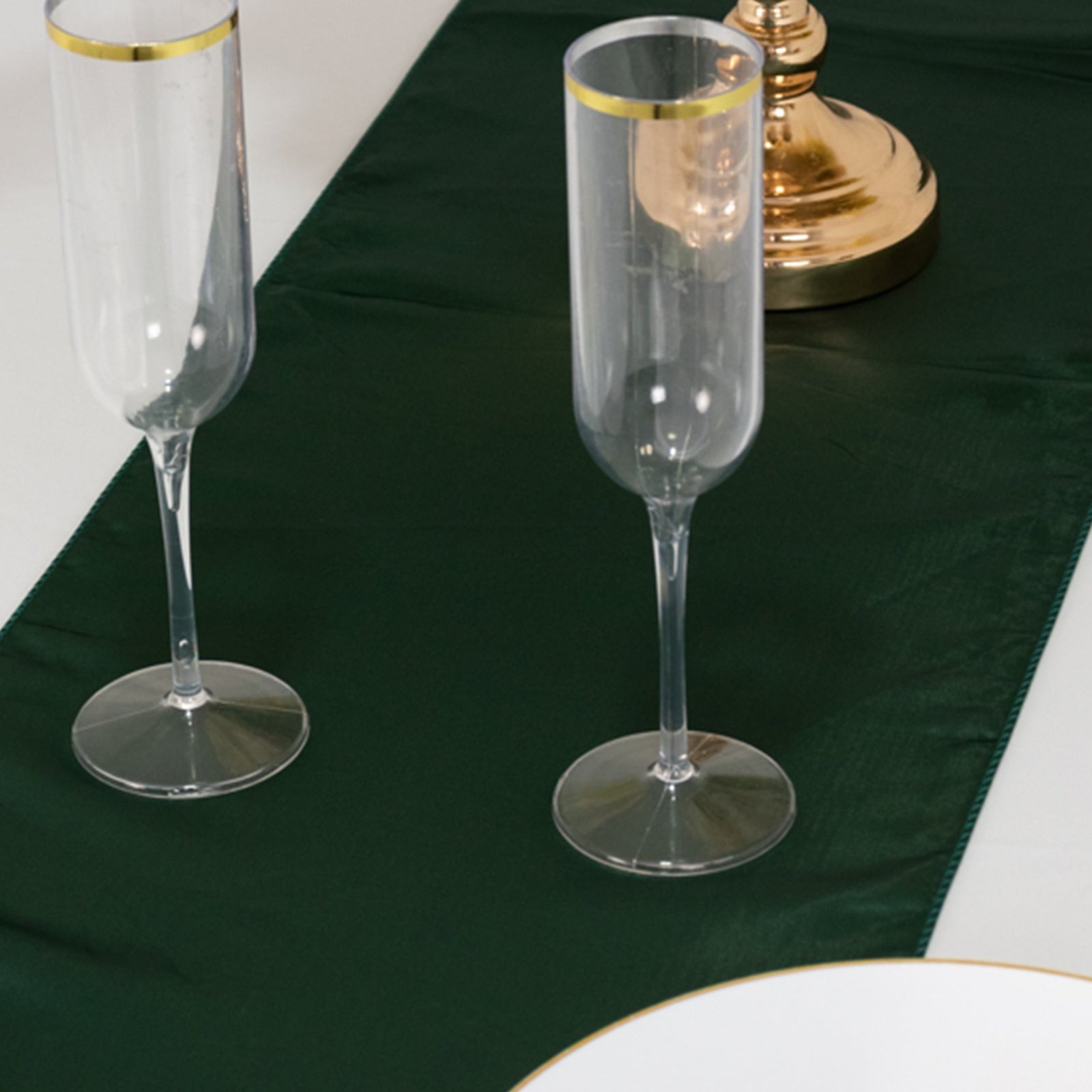 12" x 108" Satin Tischplatte Läufer glänzend Hochzeit Party Catering Dekorationen - Bild 88 von 170