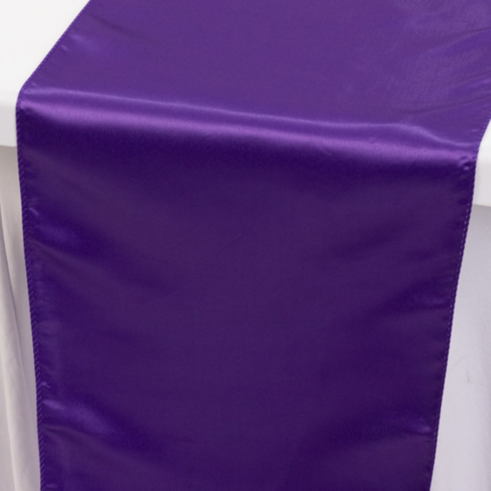 12" x 108" Satin Tischplatte Läufer glänzend Hochzeit Party Catering Dekorationen - Bild 137 von 170