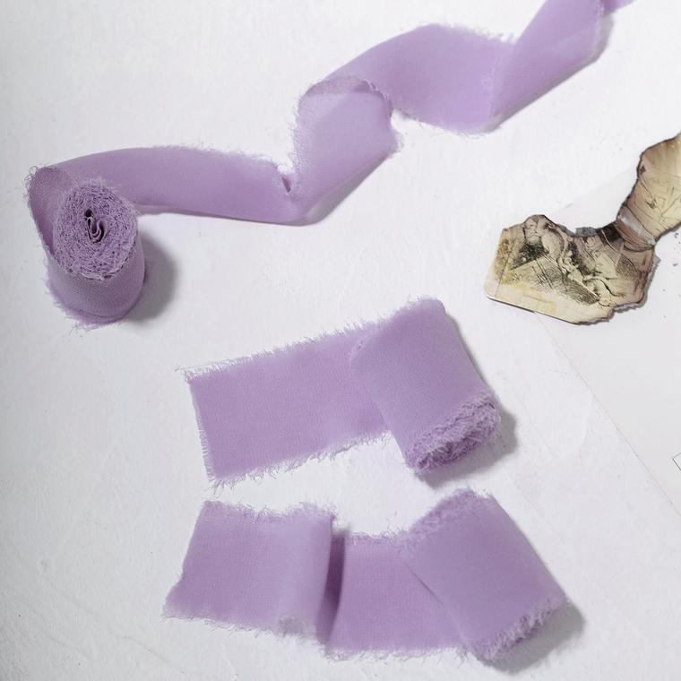 1.5 in x 6 yards CHIFFON RIBBON ROLLS Wedding Party Events Gifts Crafts Supplies - Picture 121 of 130