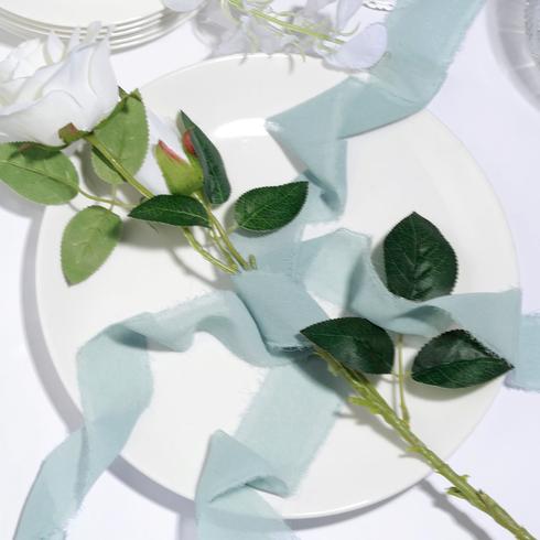 1.5 in x 6 yards CHIFFON RIBBON ROLLS Wedding Party Events Gifts Crafts Supplies - Picture 60 of 130