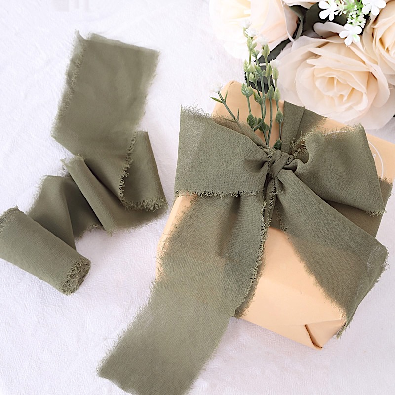 1.5 in x 6 yards CHIFFON RIBBON ROLLS Wedding Party Events Gifts Crafts Supplies - Picture 31 of 130