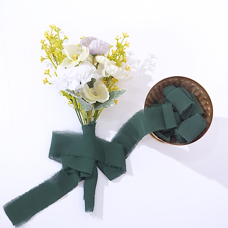 1.5 in x 6 yards CHIFFON RIBBON ROLLS Wedding Party Events Gifts Crafts Supplies - Picture 51 of 130