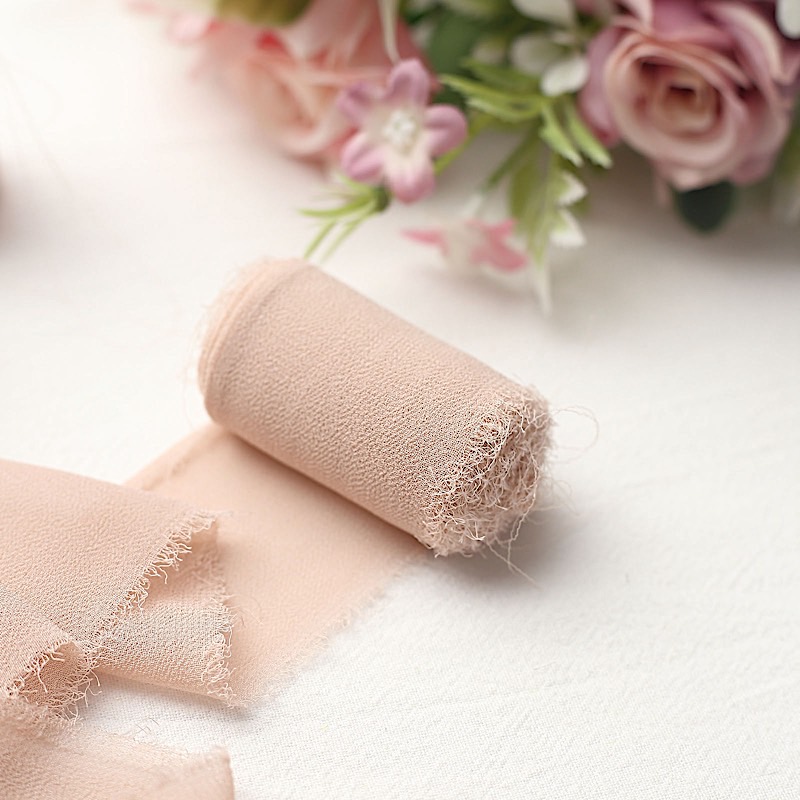 1.5 in x 6 yards CHIFFON RIBBON ROLLS Wedding Party Events Gifts Crafts Supplies - Picture 77 of 130