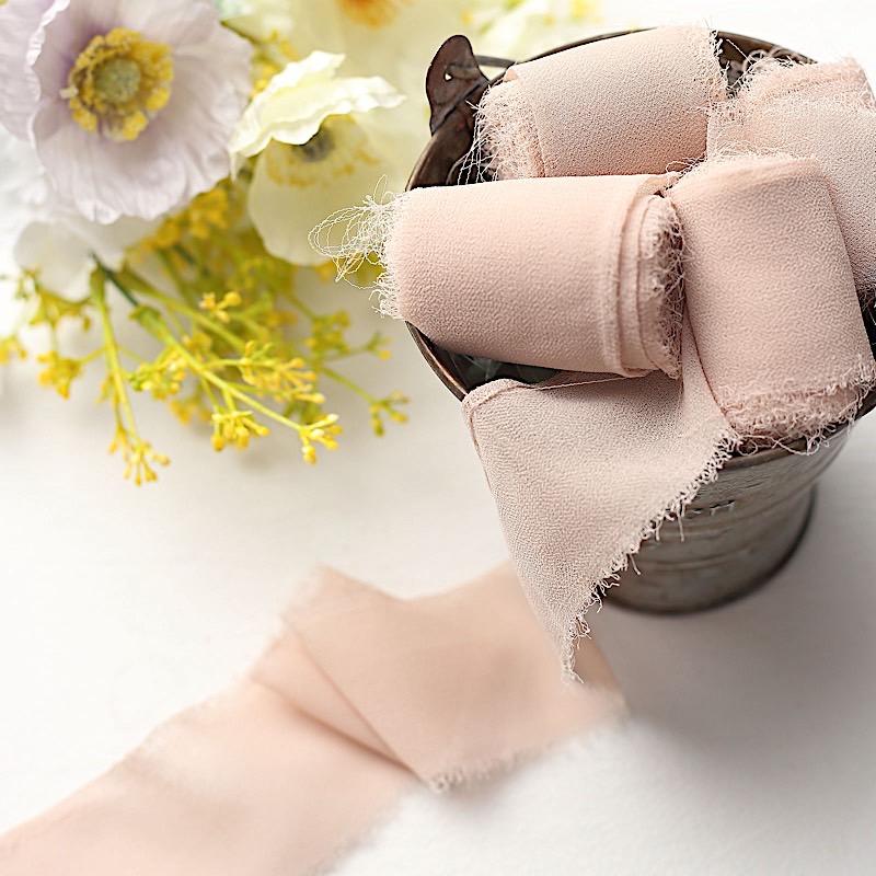 1.5 in x 6 yards CHIFFON RIBBON ROLLS Wedding Party Events Gifts Crafts Supplies - Picture 73 of 130