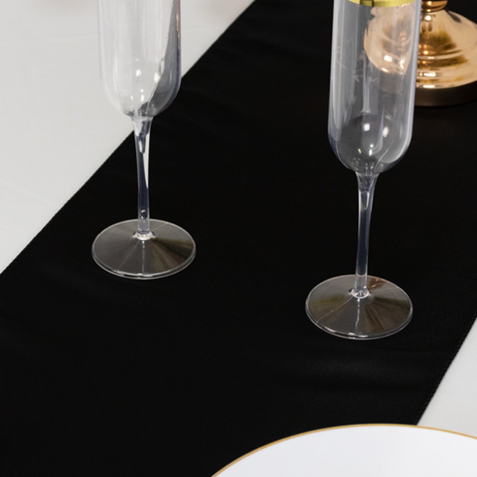 12" x 108" Satin Tischplatte Läufer glänzend Hochzeit Party Catering Dekorationen - Bild 24 von 170