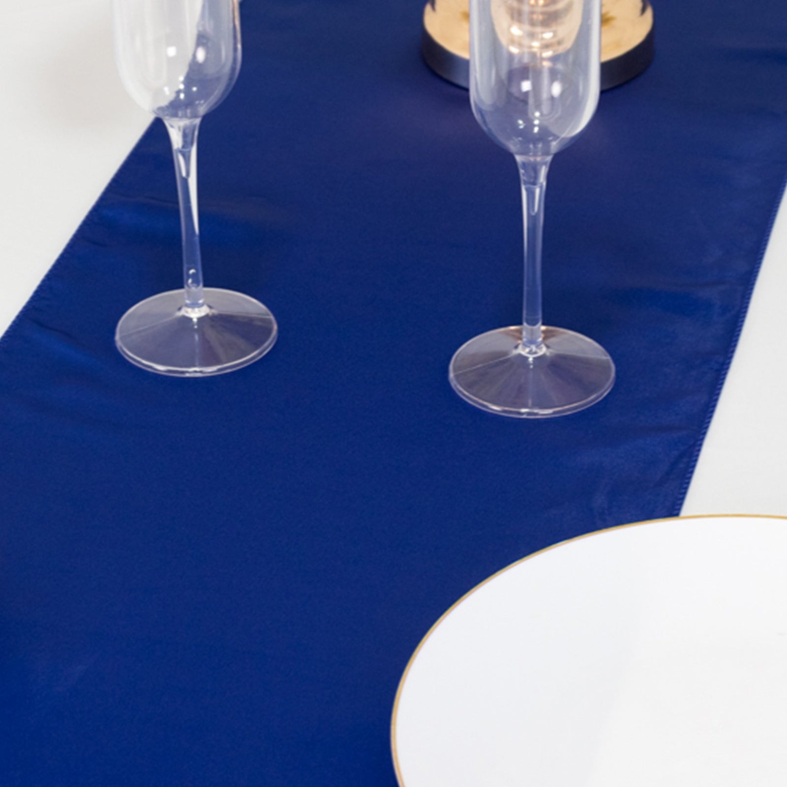 12" x 108" Satin Tischplatte Läufer glänzend Hochzeit Party Catering Dekorationen - Bild 152 von 170