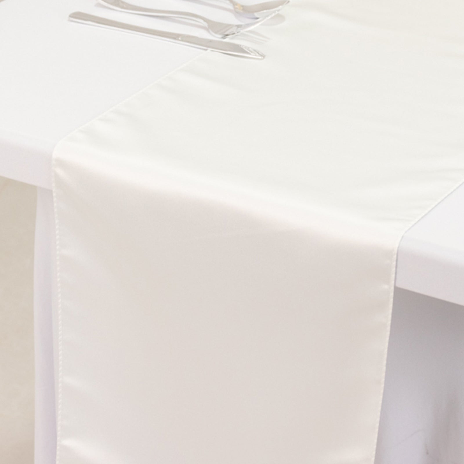 12" x 108" Satin Tischplatte Läufer glänzend Hochzeit Party Catering Dekorationen - Bild 97 von 170