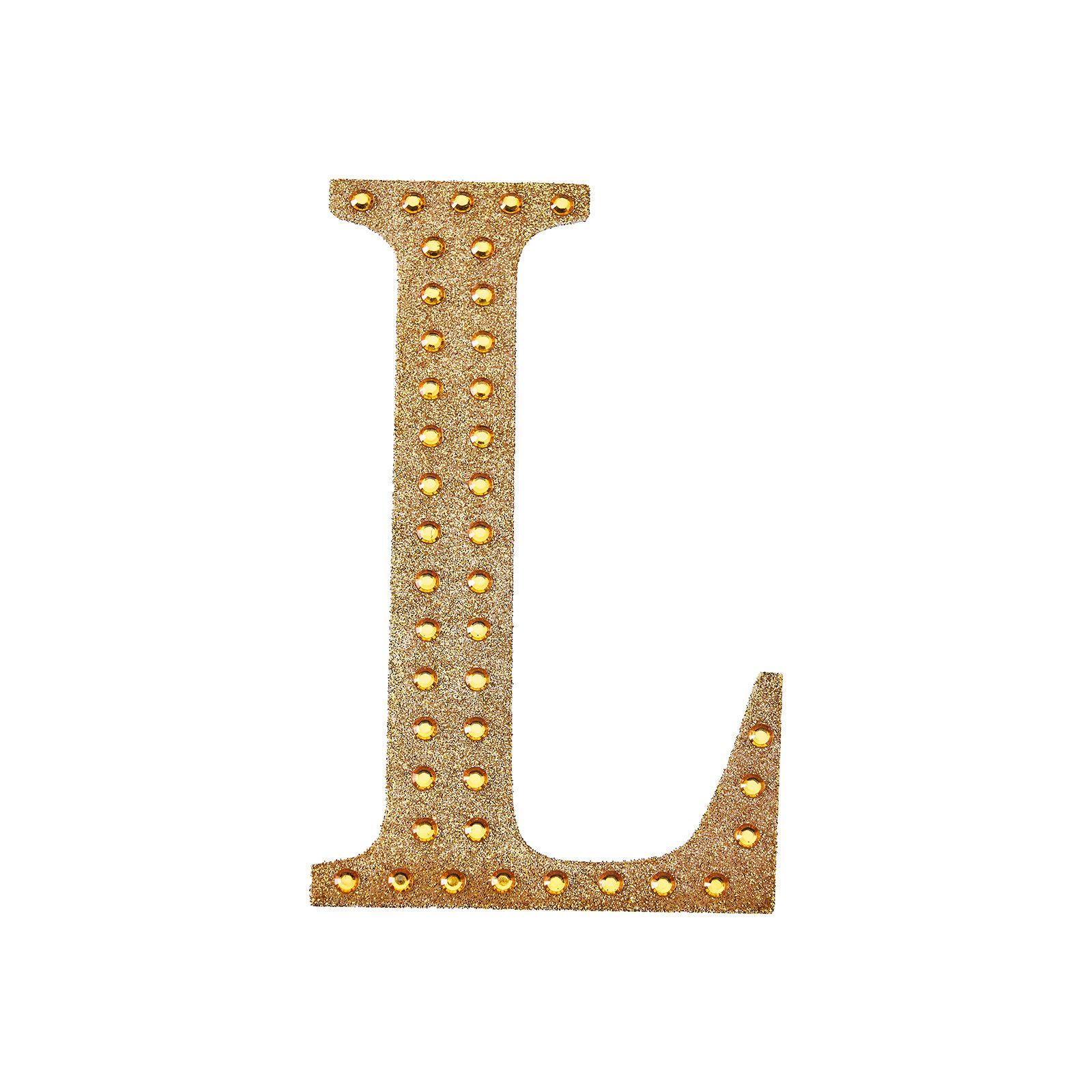 4" tall Gold Letter Self-Adhesive Rhinestones Gem Sticker Wedding Party Crafts - Picture 73 of 177