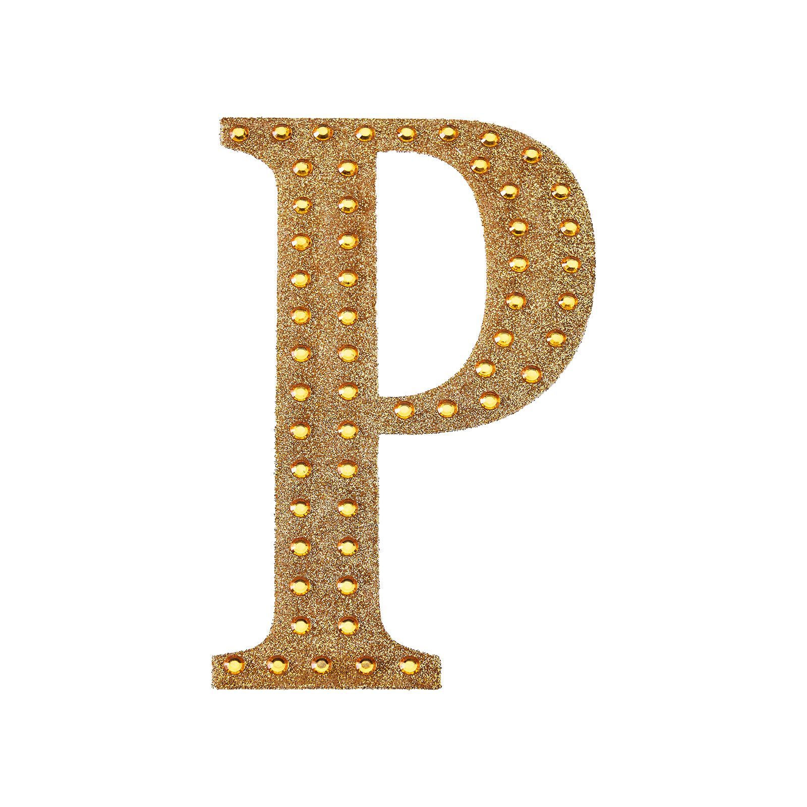 4" tall Gold Letter Self-Adhesive Rhinestones Gem Sticker Wedding Party Crafts - Picture 101 of 177