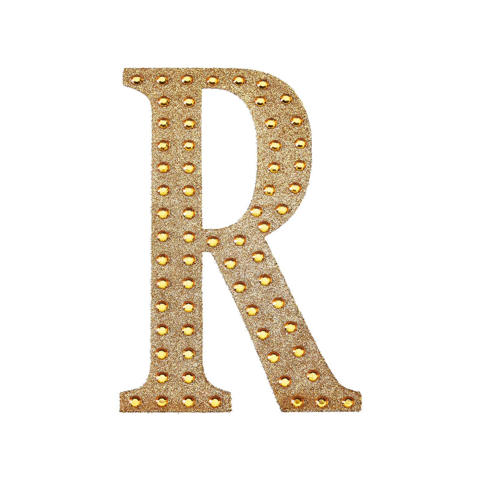 4" tall Gold Letter Self-Adhesive Rhinestones Gem Sticker Wedding Party Crafts - Picture 115 of 177