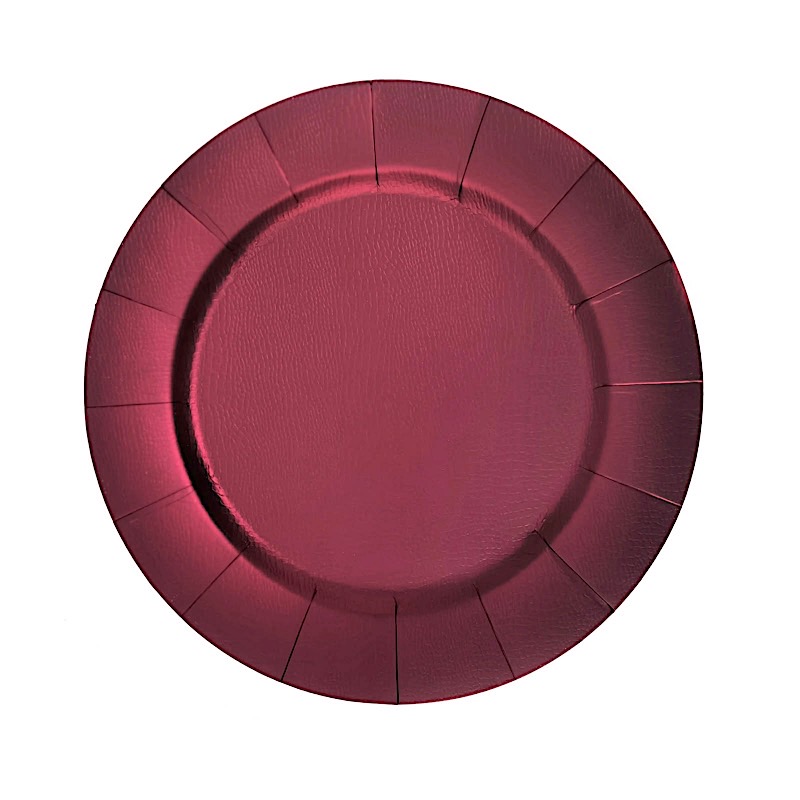 10 Round 13" Disposable Paper Charger Plates Wedding Party Events Home Supplies - Picture 3 of 72