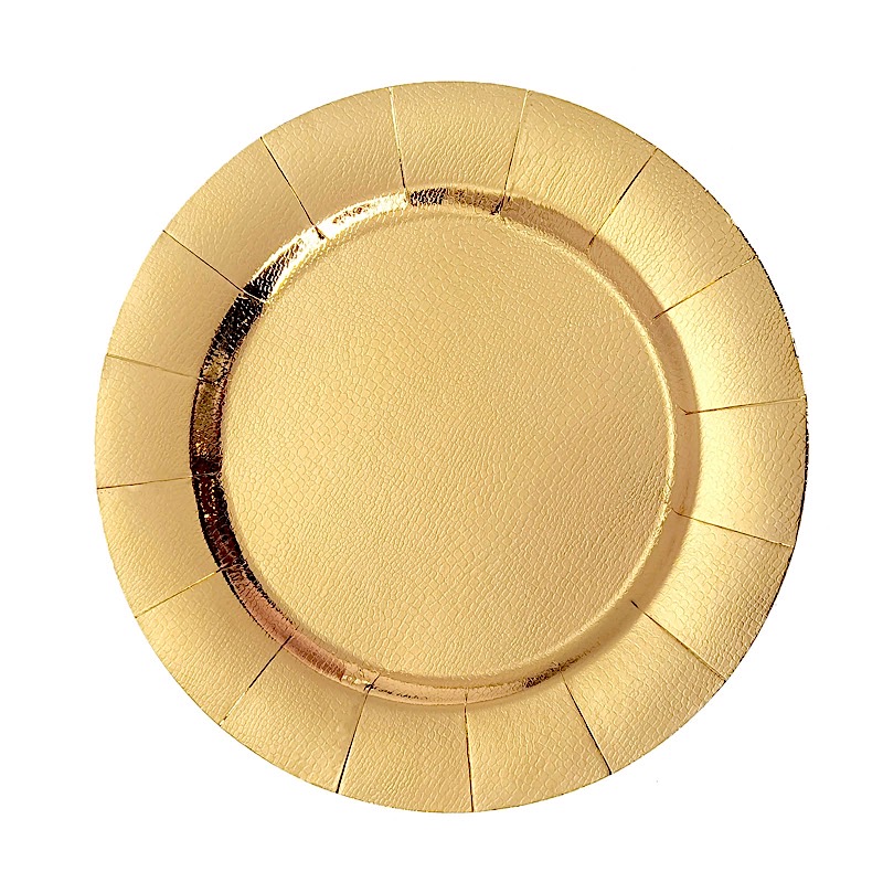 10 Round 13" Disposable Paper Charger Plates Wedding Party Events Home Supplies - Picture 19 of 72