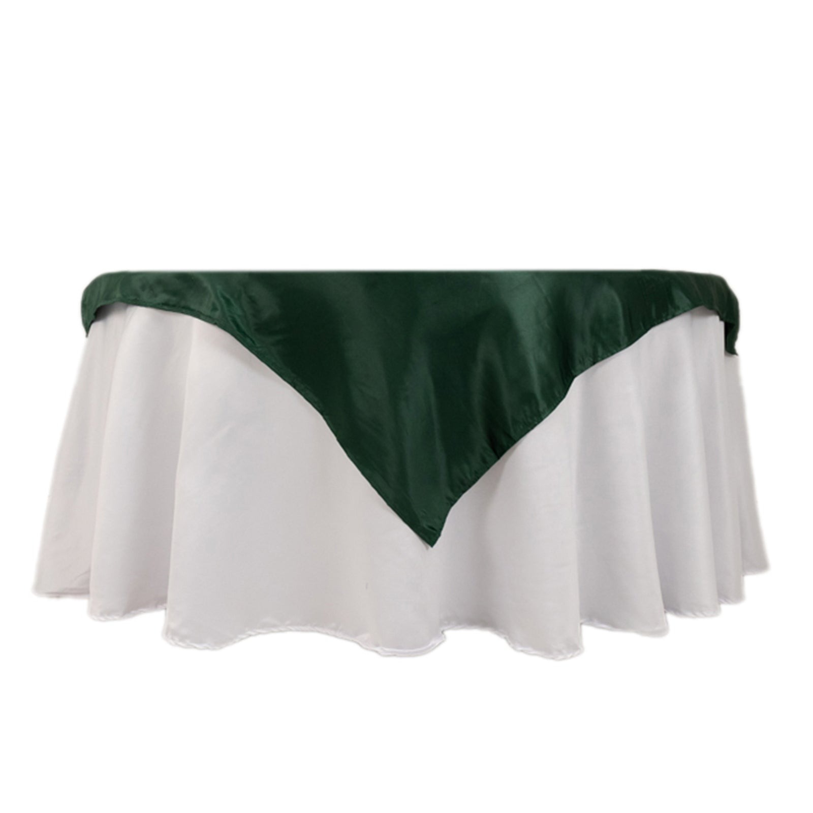 54"x54" Square Lamour Satin Tablecloths for a Wedding Party Decorations Supplies - Picture 62 of 135