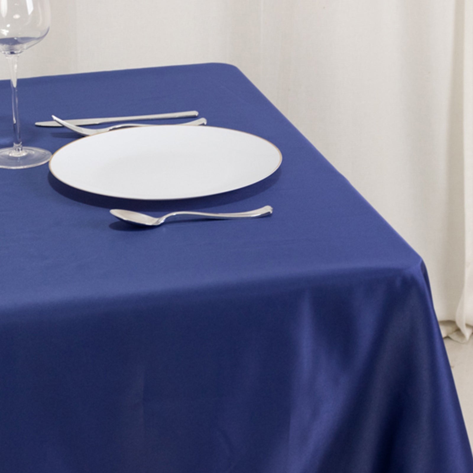 54"x54" Square Lamour Satin Tablecloths for a Wedding Party Decorations Supplies - Picture 85 of 135