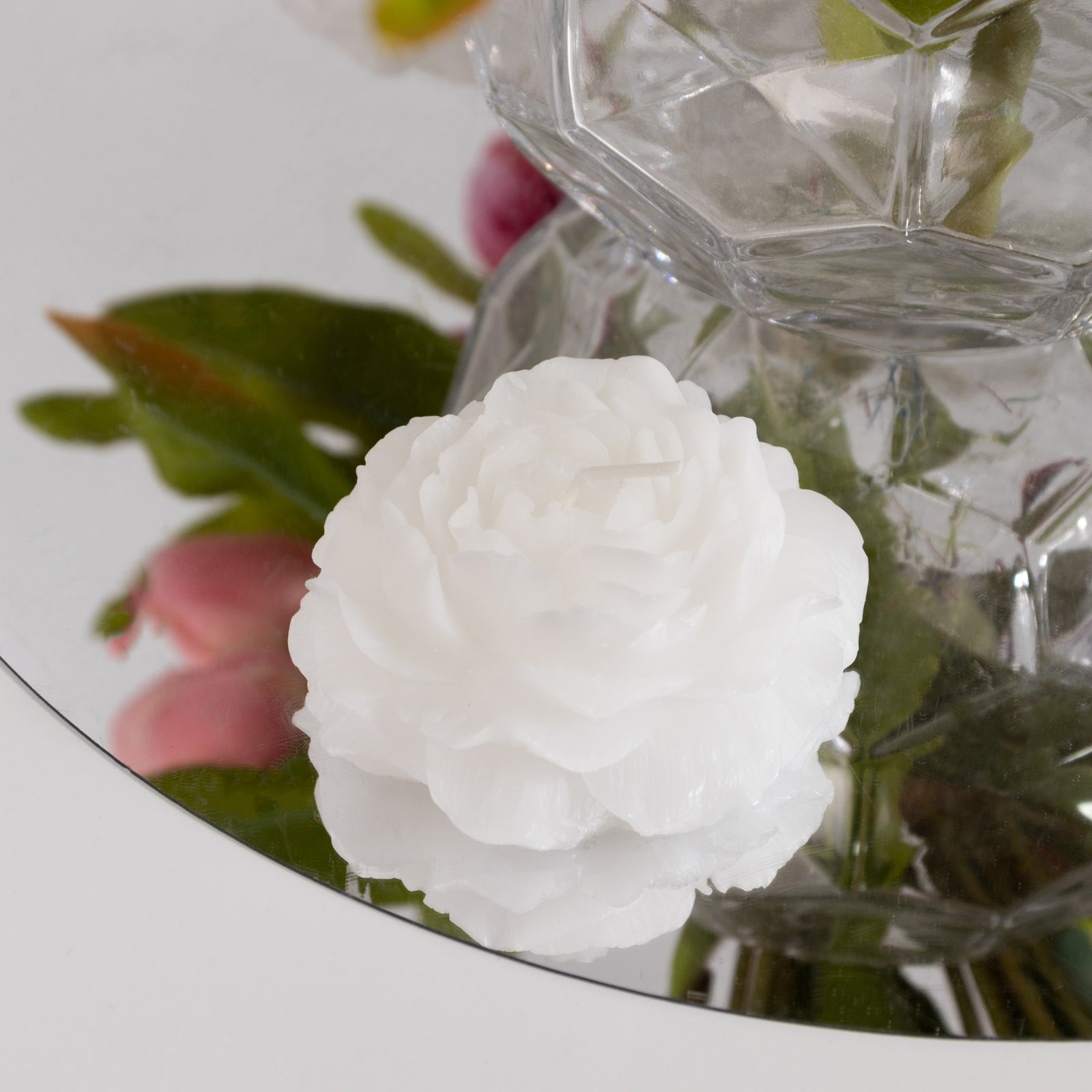 5 Peony Flower Scented Candles Party Decorations Bridal Shower Birthday - Picture 16 of 17